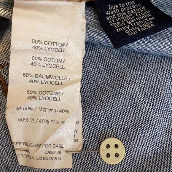 J. Crew Slim Broken In Boyfriend Jeans Busted Knees, Medium Wash - Size 26 - Picture 7 of 8